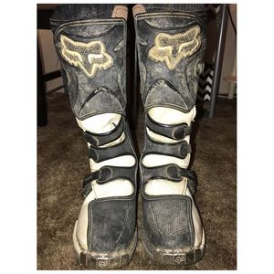 Fox dirt bike riding boots